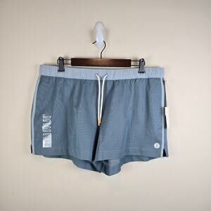 Free Fly Women's Size XL Reverb Short Pacific Blue Athletic Swim Hiking